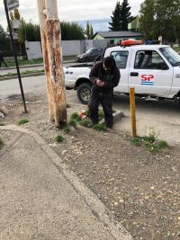 SPSE continua con mejoras y mantenimiento de luminarias en Río Gallegos