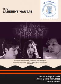 Invitan a participar del Trío Laberintonautas en el Conservatorio Provincial de Música