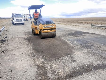 Vialidad Provincial continúa con los trabajos en Ruta Nacional 40