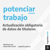 Potenciar Trabajo: comienza la actualización obligatoria de datos de titulares