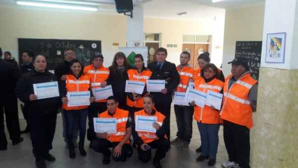 Se realizó curso básico de Inspectores de Transito en la localidad de El Chaltén