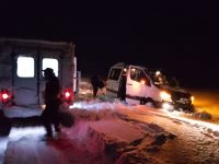 Exitoso rescate de siete efectivos de la Policía varados en la nieve gracias al esfuerzo conjunto