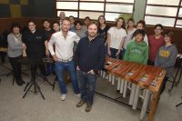 Comenzó seminario de percusión con alumnos de Río Gallegos y Río Turbio