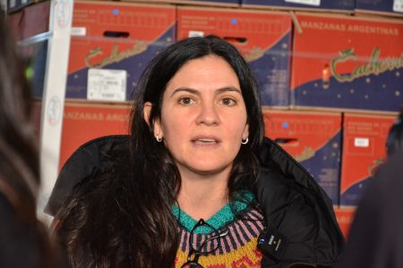 “La fruta y la verdura en Santa Cruz es muy cara y esta iniciativa puede ayudar a bajar los precios”, destacó Belén Elmiger