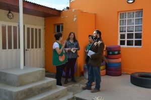 La Secretaria de Estado de Niñez de la provincia, visitó Jardines Maternales de Caleta Olivia