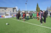 Inauguraron nueva cancha de césped sintético en Río Gallegos