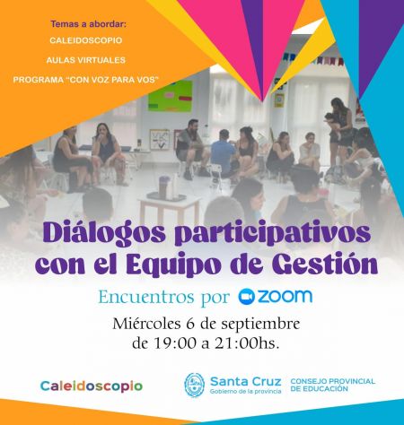 En “Diálogos Participativos”: Plataforma Caleidoscopio y Aulas Virtuales