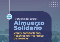Se realizará Gran lentejeada por el Día del Padre