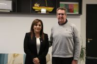 La cartera Educativa firmó convenio para la mejora de edificios escolares de Cañadón Seco