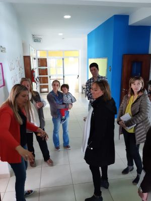 Autoridades de Educación recorrieron edificios escolares en El Calafate