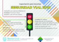 Inscripciones abiertas para capacitación docente en Seguridad Vial