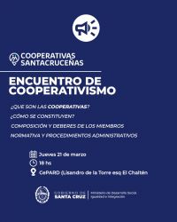 Encuentro de Cooperativismo: Impulsando la Economía Social y Solidaria