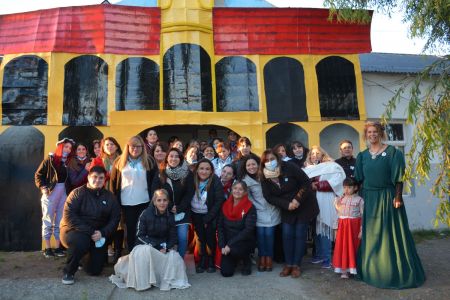 Realizaron el Paseo Colonial en el CIC Fátima de Río Gallegos