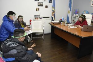 Educación recibió a los integrantes de la Coordinación de Inserción Laboral