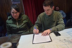Funcionarios de la cartera sanitaria provincial viajaron a Los Antiguos