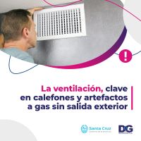 Monóxido de carbono: recomiendan chequear artefactos y ventilar los ambientes