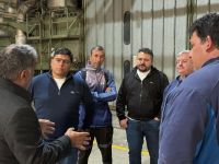 Carrizo destacó la inversión del Gobierno provincial en infraestructura deportiva y  nuevas obras para Caleta Olivia