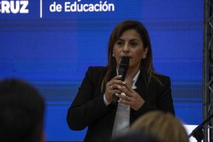 Iris Rasgido, presidenta del Consejo Provincial de Educación.