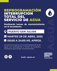 Comunicado de Servicios Públicos