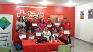 Finalizó la capacitación de Primeros Auxilios Psicológicos dictado por la APSV