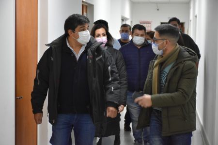 Autoridades de Salud recorrieron el Hospital Dr. Armando Zamudio