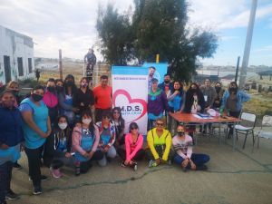 El Estado en tu Barrio presente en el barrio 17 de Octubre de Caleta Olivia