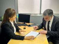 Firmaron un convenio para renovar el Plan de Mantenimiento Escolar en Puerto San Julián