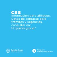 Información de trámites y contacto en la Caja de Servicios Sociales