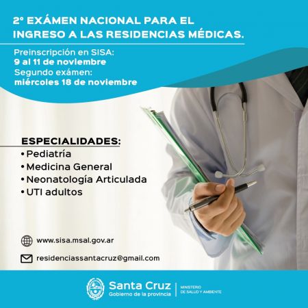 Segundo Examen Nacional para el ingreso a las residencias médicas