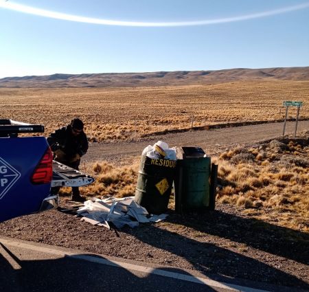 Los trabajos se realizan en los tramos comprendidos entre Bajo Caracoles y la localidad de Perito Moreno.