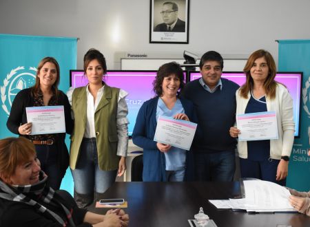 Salud entregó espirómetros al primer nivel de atención de Río Gallegos
