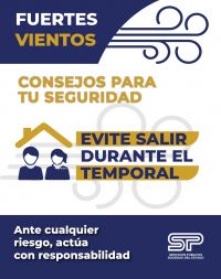 Alerta por fuertes vientos y lluvias: Servicio Públicos emitió recomendaciones