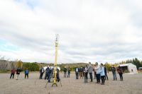 Autoridades provinciales inauguraron la planta de gas en Los Antiguos