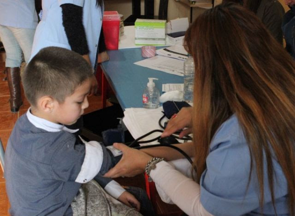 Jornada sanitaria en el Barrio San Benito