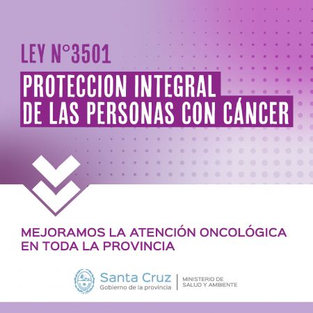 El Gobierno reglamentó la ley de Protección Integral del enfermo de cáncer