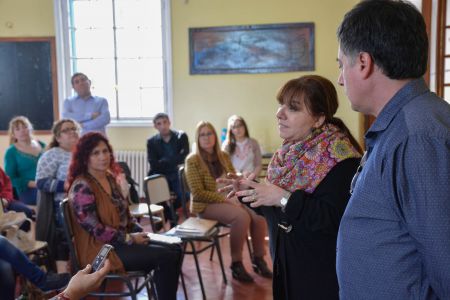 Educación realizó el Primer Encuentro de Cooperadoras Escolares de Zona Sur