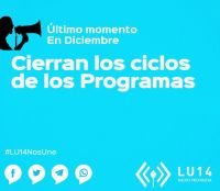 Cierre de ciclos en LU14 Radio Provincia de Santa Cruz