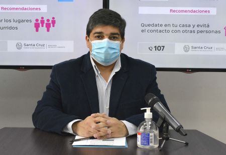 García: “Santa Cruz superó las 155.000 dosis aplicadas”