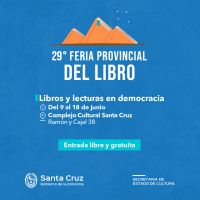 29ª Feria Provincial del Libro: Confirmaron los artistas y las propuestas que conformarán la grilla