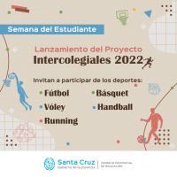Educación lanza el Proyecto “Intercolegiales 2022”