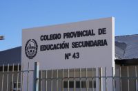 El Gobierno Provincial inaugura el Colegio Secundario N° 43 en Caleta Olivia