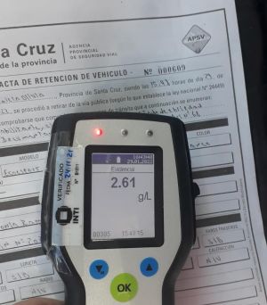 Santa Cruz se suma a la Alcoholemia Federal: Habrá controles en todo el país