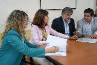 Firmaron convenio de comodato con el Ministerio de Salud