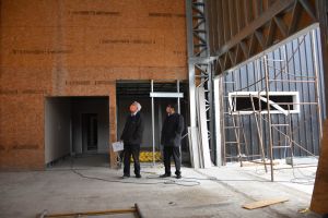 Avanza la obra de ampliación del Hospital de Río Gallegos