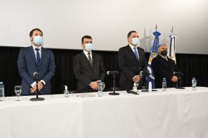El Gobierno de Santa Cruz participó del acto institucional del 137º Aniversario de Puerto Deseado