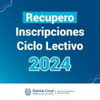 Comunicado de Prensa: Recupero de Inscripciones 2024