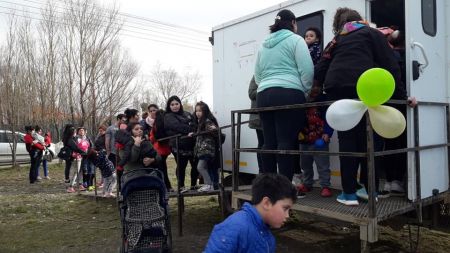 El tráiler de salud continuará  recorriendo las localidades de Santa Cruz