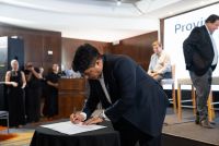 Histórica cumbre: Vidal firmó documento que marca postura de las Provincias Unidas del Sur en el contexto nacional