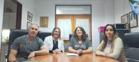 Caleta Olivia: Ross se reunió con autoridades del Hospital Zonal