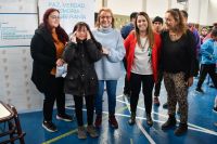Alicia visitó el operativo oftalmológico en Calafate